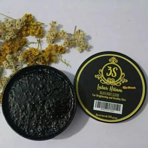 lulur hitam 3s Black Scrub