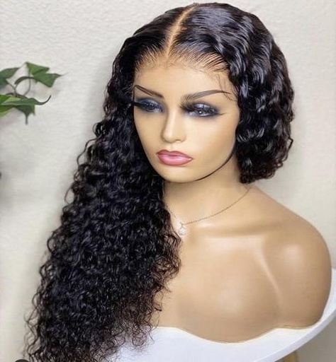 Lace wig water wave